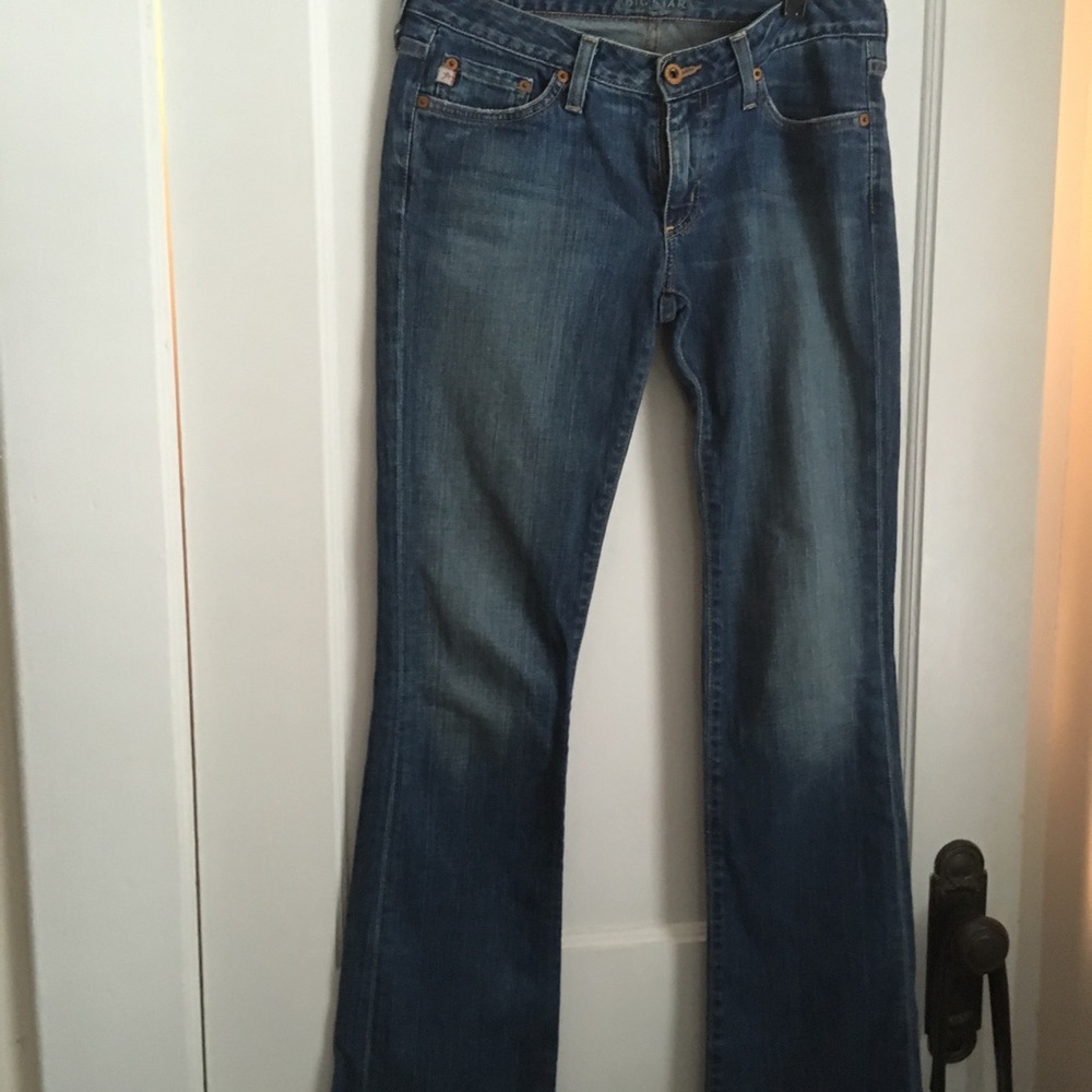 Distressed denim